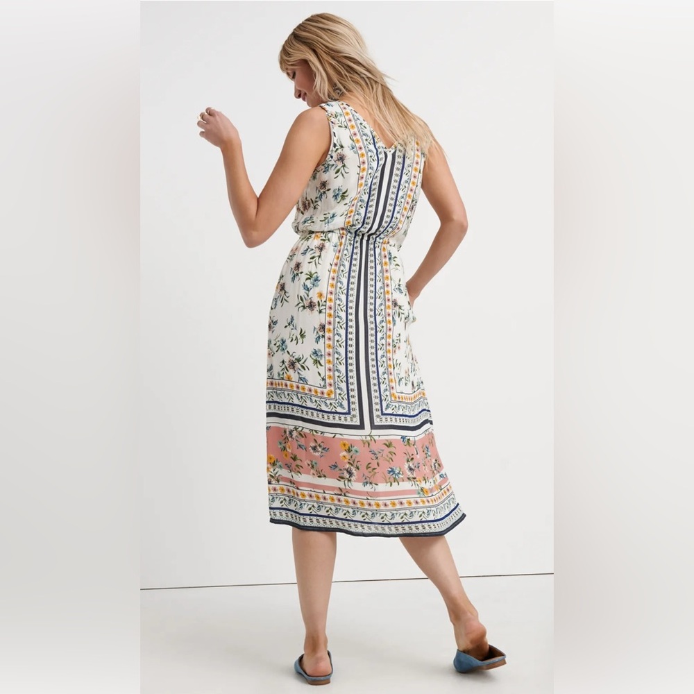 Lucky Brand Floral Midi Dress